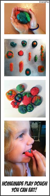 Homemade Play Dough You Can Eat!