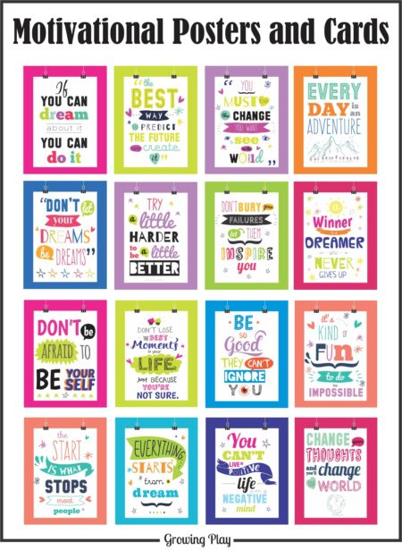 Motivational Posters and Cards