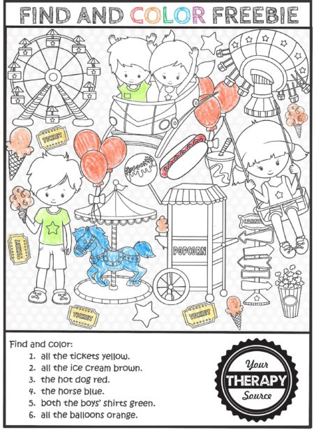 Find and Color Activities - Image 2