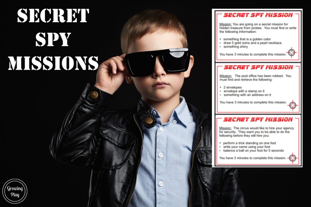 Secret Agent Packet Freebie