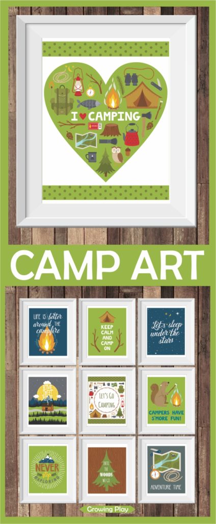 Camp Art Freebie Picture Large