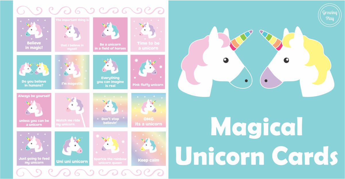 Magical Unicorn Card memory Match