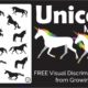 Unicorn Visual Discrimination Puzzle