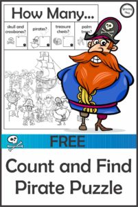 How Many Count and Find Pirate Puzzle from Growing Play