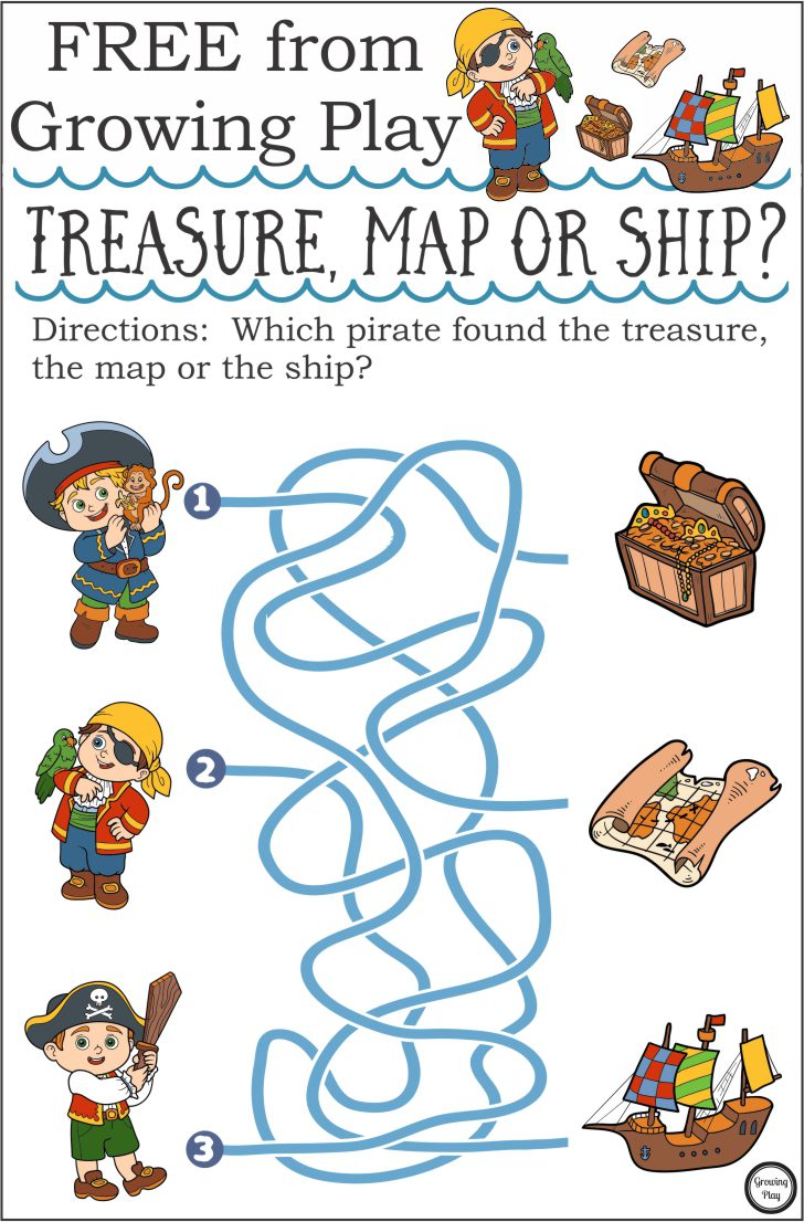 Ship Pirate Maze