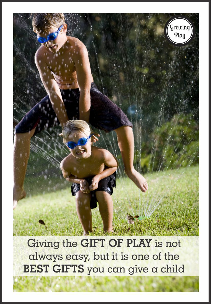 Giving the Gift of Play is not easy