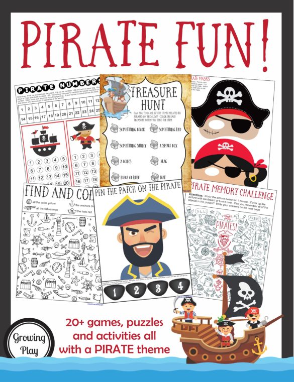 Pirate Birthday Games and Activities