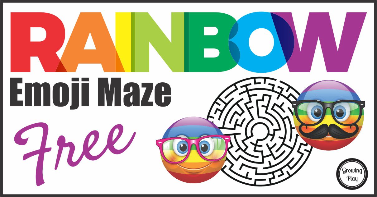 Rainbow Emoji Maze