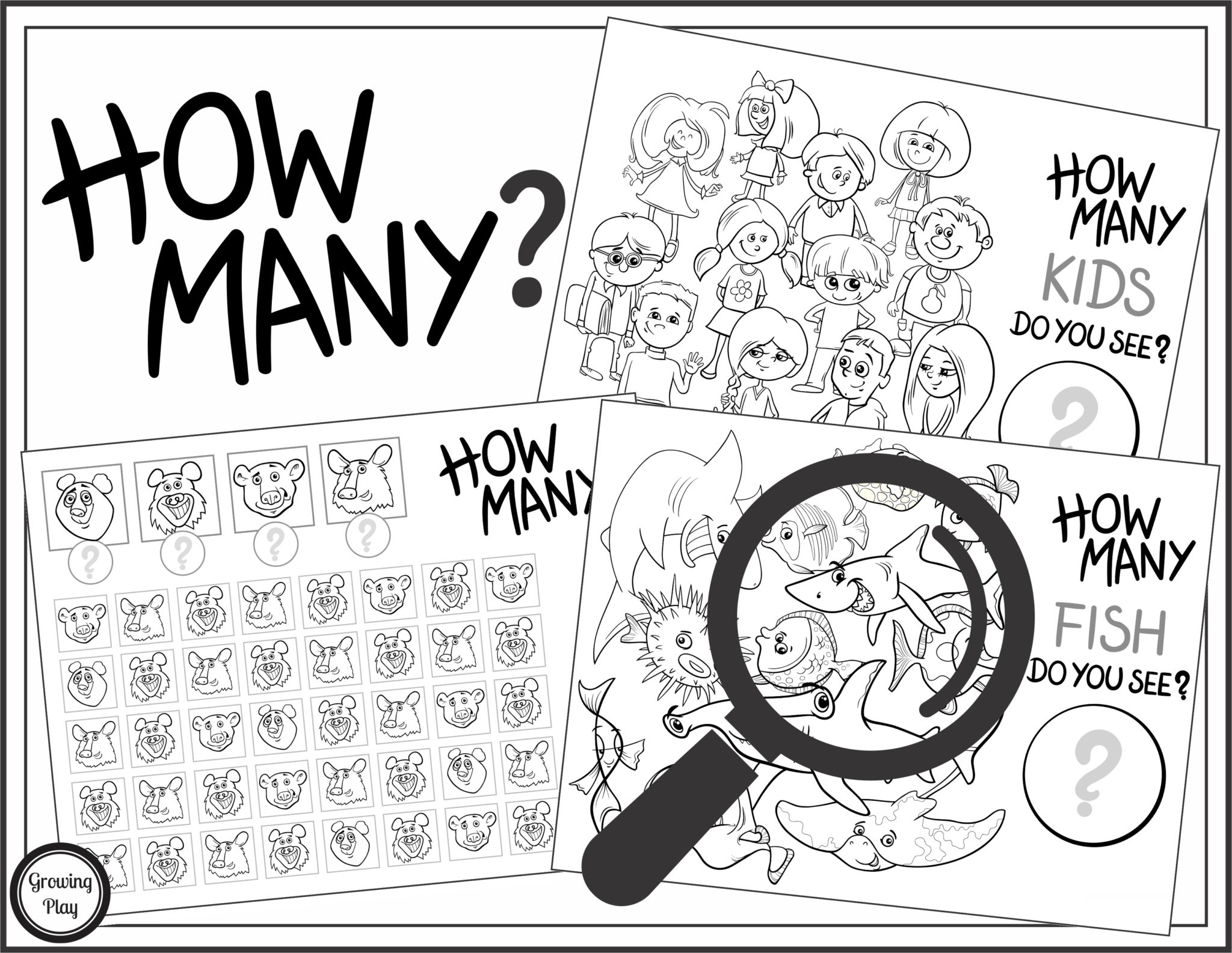 Counting and Visual Perceptual Activity