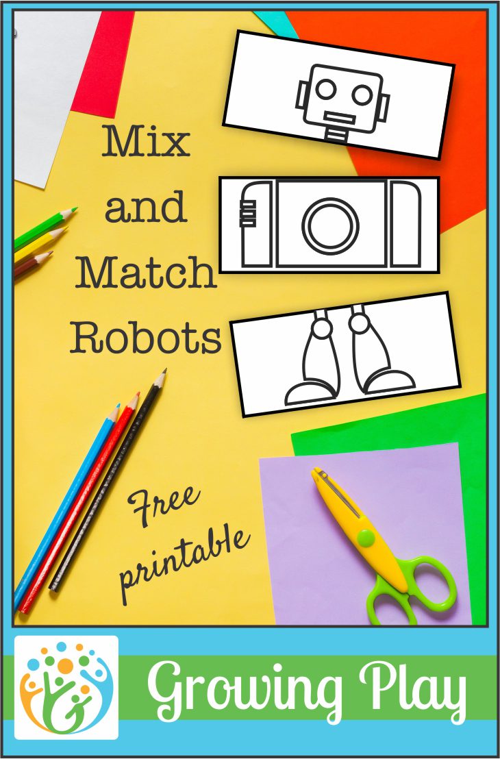 Mix and Match Robots from Growing Play