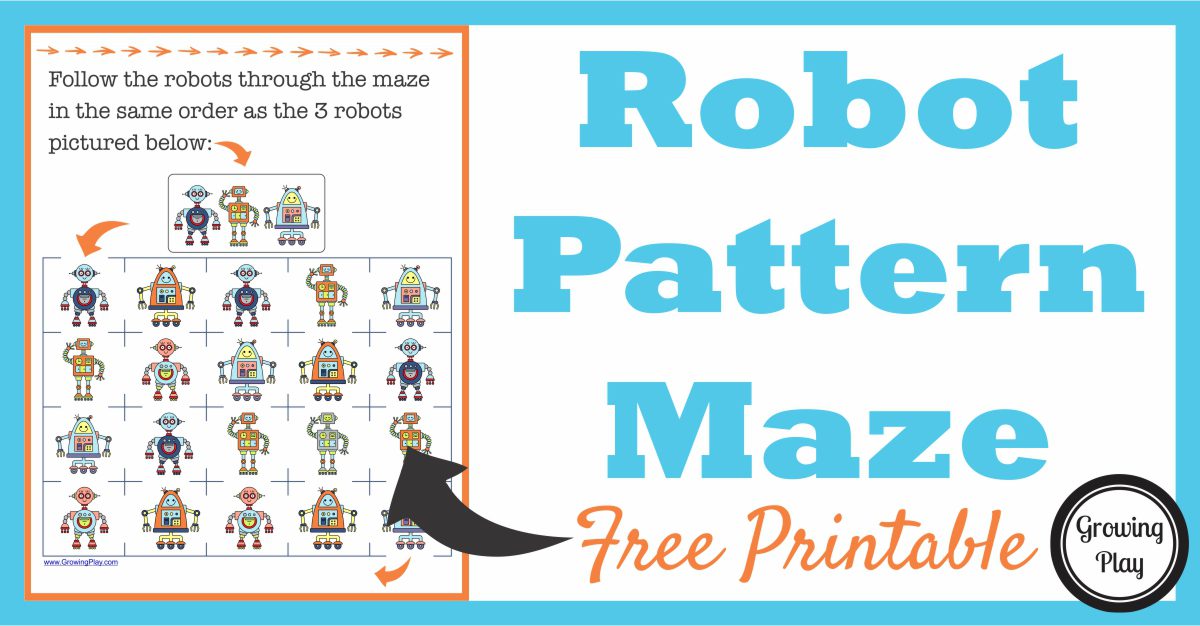 Robot Pattern Maze