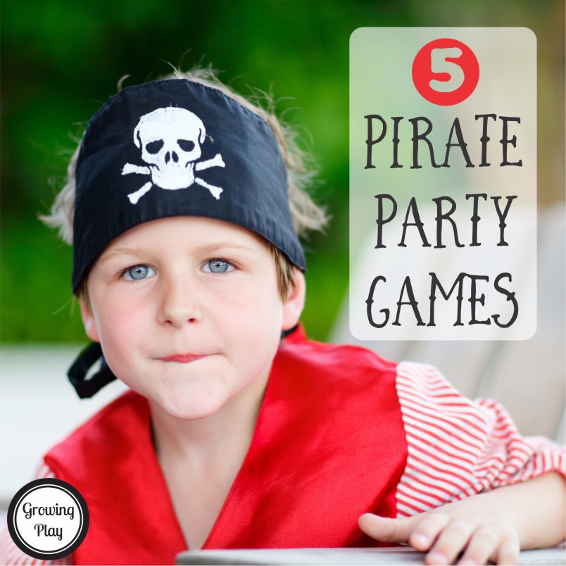 5 Pirate Party Games from Growing Play