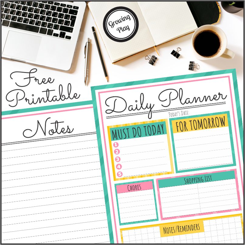 Getting Organized with a Daily Planner