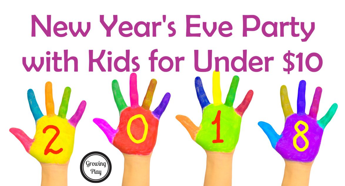 New Year's Eve Party with Kids for Under $10