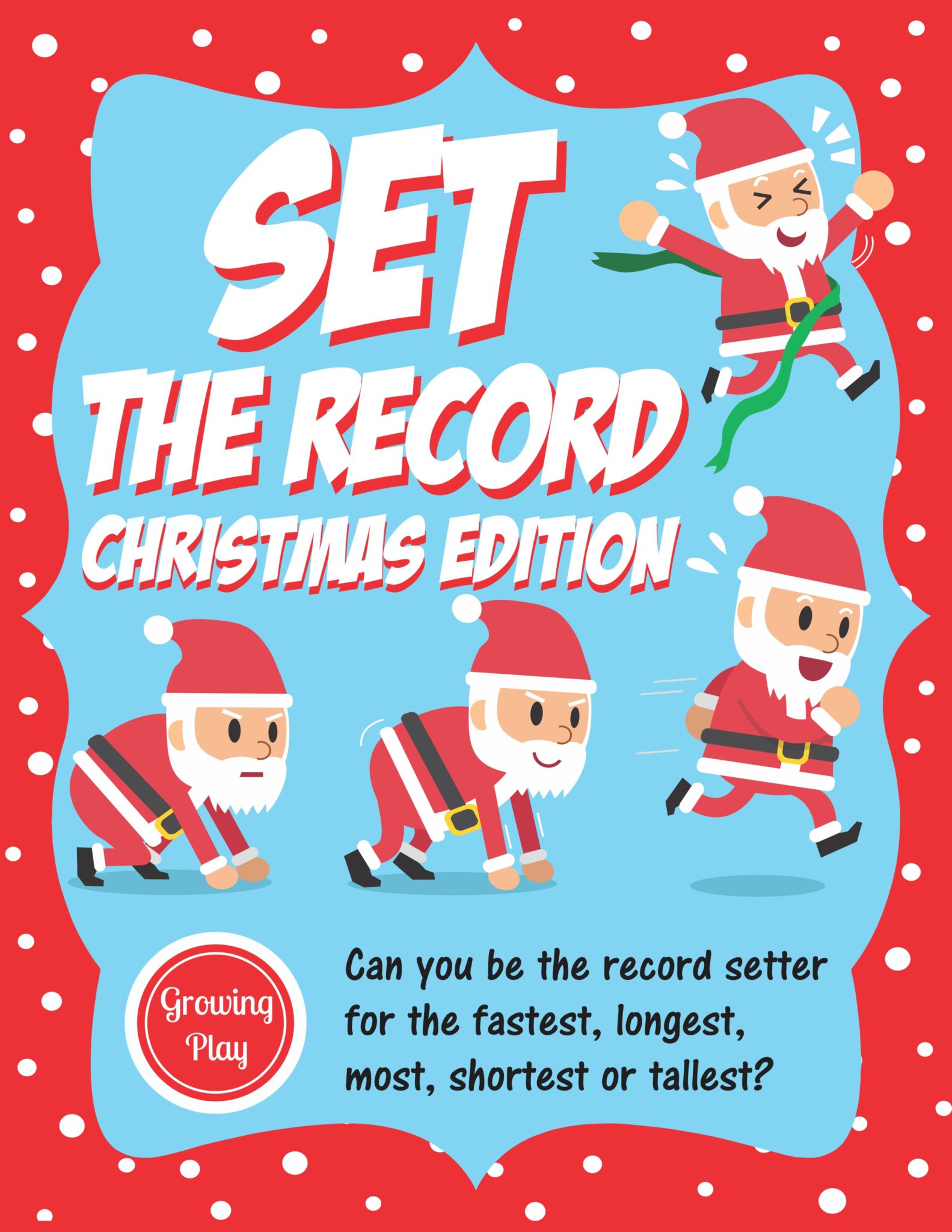 Christmas Edition Set the Record from Growing Play