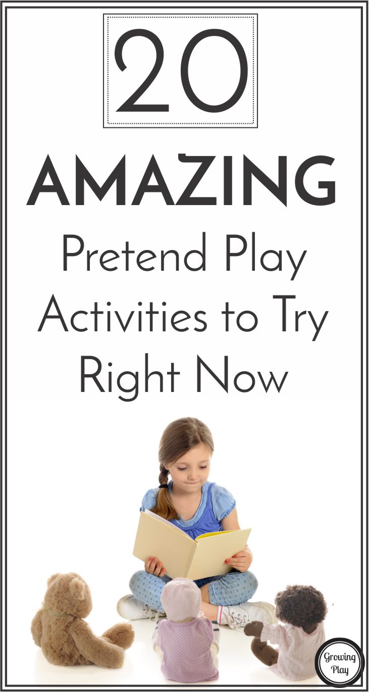 20 AMAZING pretend play ideas to try right now