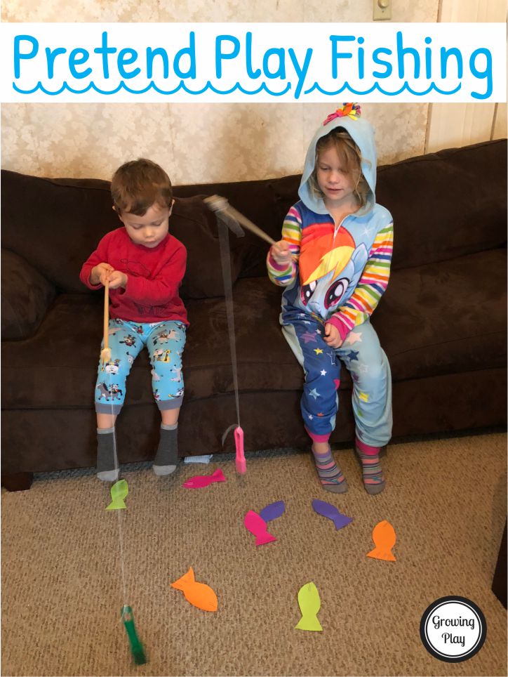 Pretend Play Fishing Indoor Play