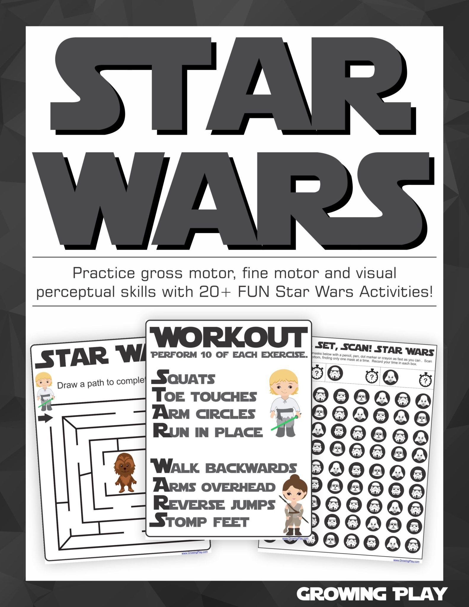 Star Wars Mazes, Games and Activities