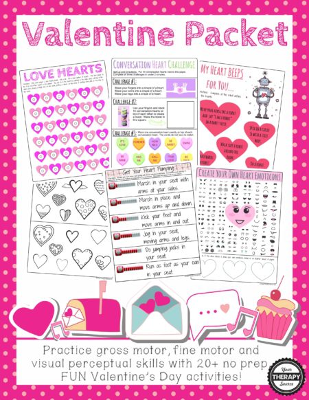 Valentine's Day Packet for Valentine's Parties