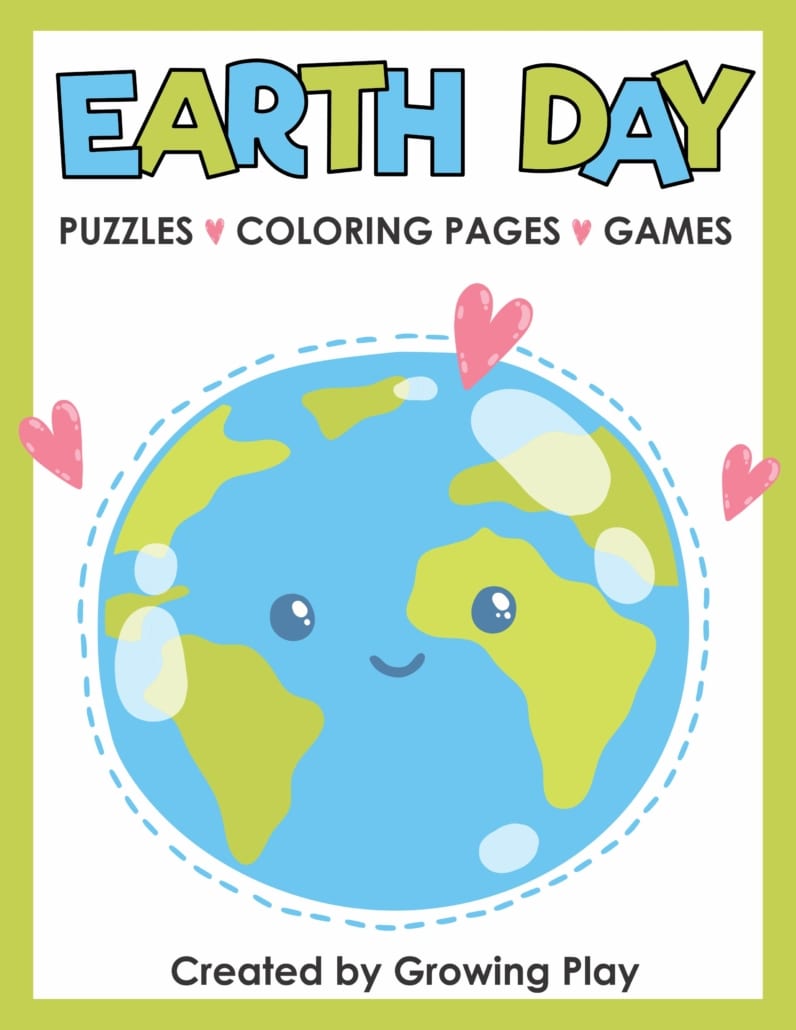 Earth Day Packet - Games, Coloring Pages and Puzzles