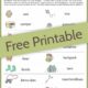 Camping Charades Game for Kids - Free Printable