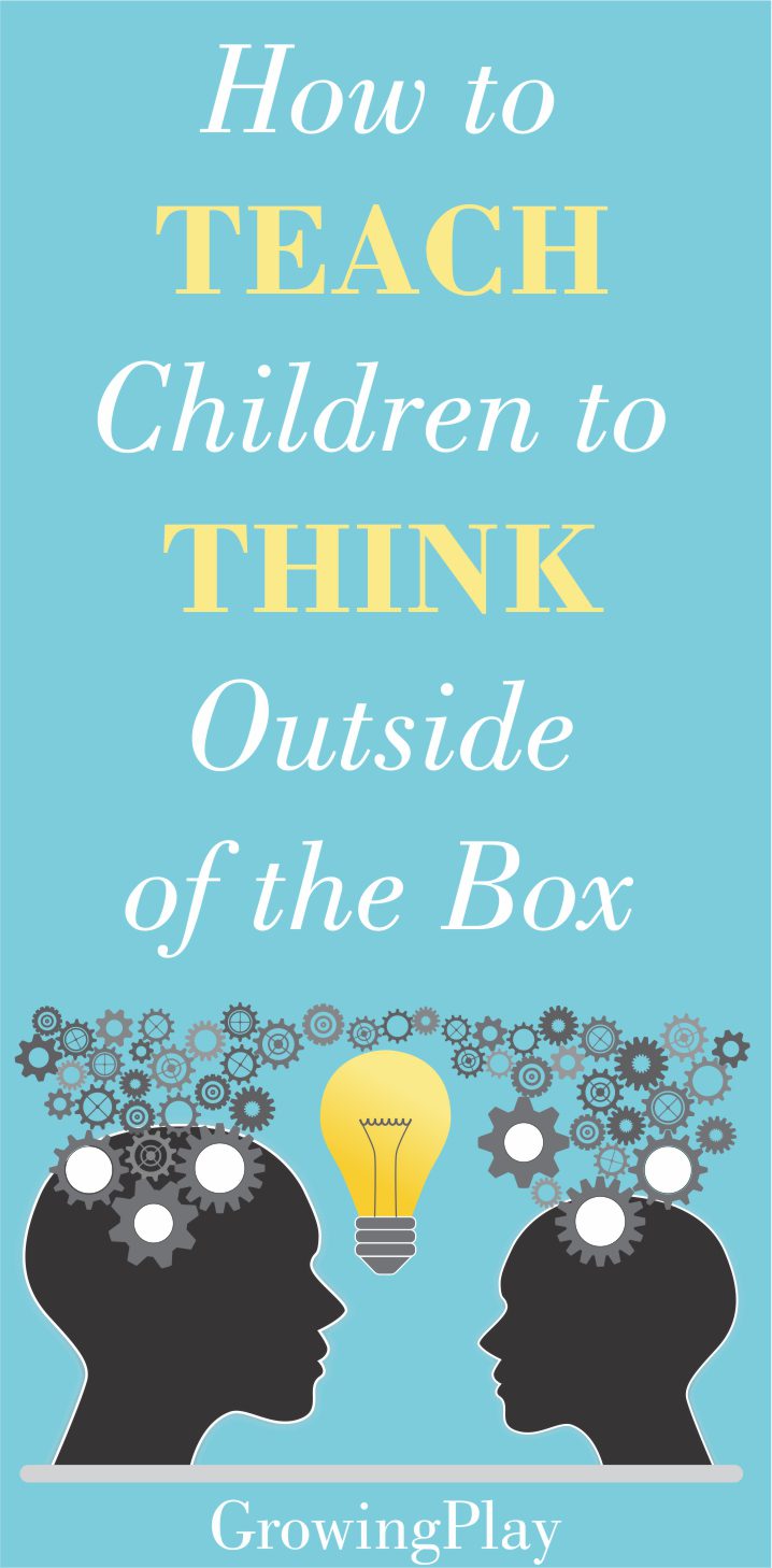 With all of the future changes and automation in our society, it is our job as parents to teach children to think outside of the box.