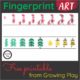 I love fingerprint art!  It is so simple to create and cute.  This FREE Christmas fingerprint art printable includes the step by step directions to create a fingerprint Santa, Christmas tree, and holiday bell. Download the free printable at the bottom of the post.