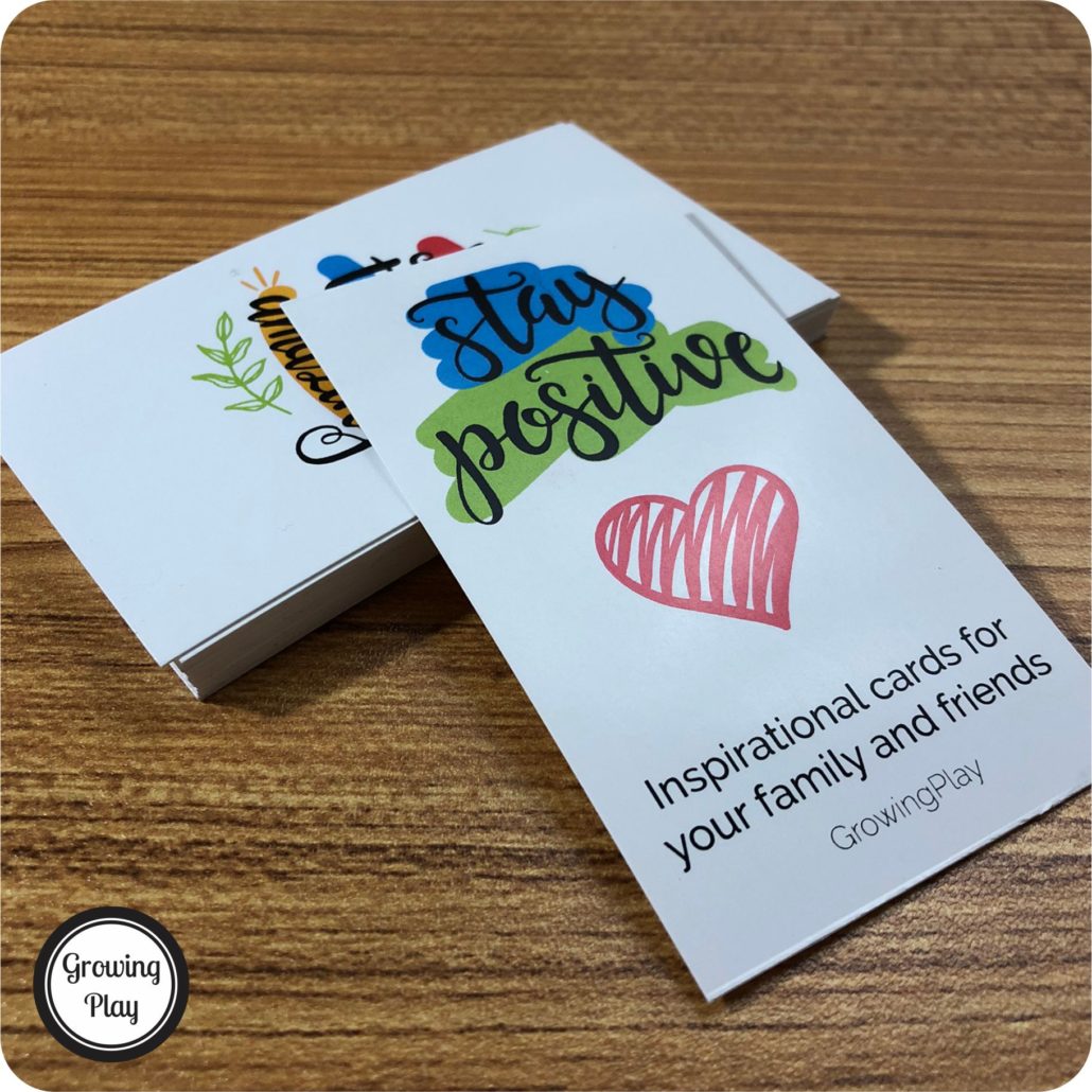 Are you looking to brighten someone's day at home, work or school?  These Stay Positive Encouragement Cards include 25 simple but important messages to share with your friends, co-workers and family members.