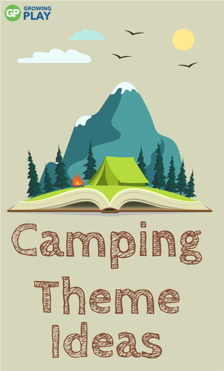 Here are some camping theme ideas you can try at home (birthday parties) or your classroom to start getting excited about warmer weather!