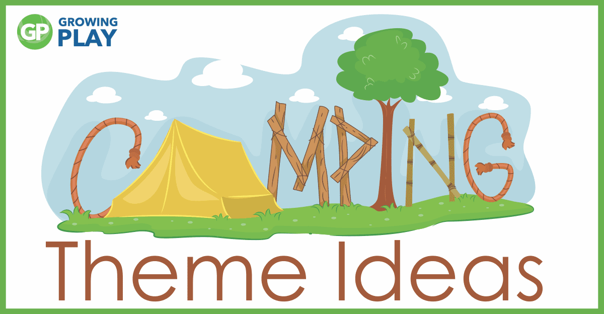 Here are some camping theme ideas you can try at home (birthday parties) or your classroom to start getting excited about warmer weather!