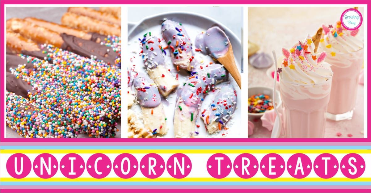 Unicorn Treats - DIY, simple and easy with no cooking required!