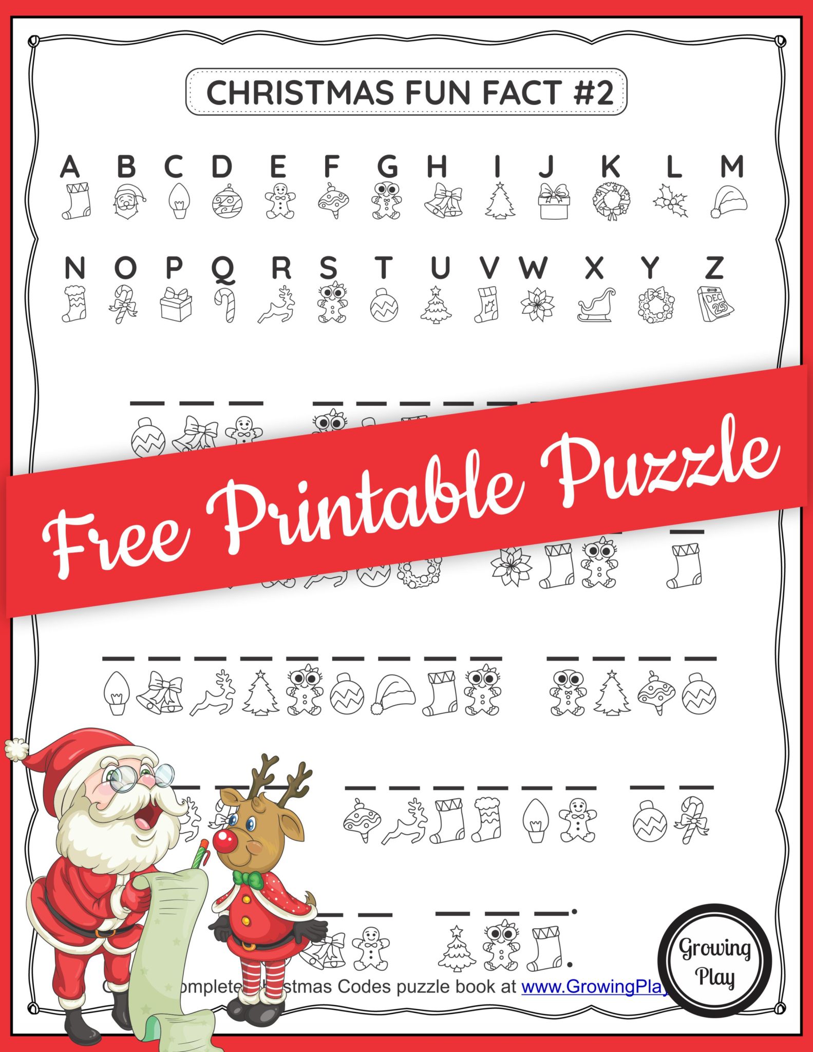 Check out this Christmas secret code worksheet to challenge your student's logic, critical thinking skills, self-regulation, and visual perceptual skills.