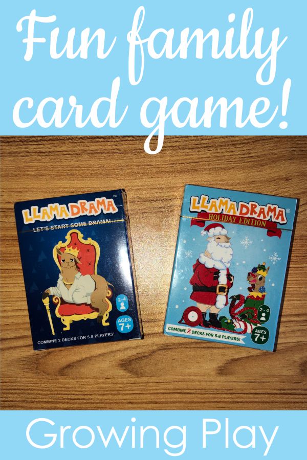 We love card games in our family for many reasons so we were excited to try this fun and competitive Llama Drama Card Game.
