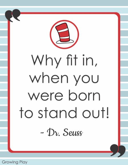 The Dr. Seuss Word Search Packet includes 10 inspirational quotes to seek and find.  Children will be inspired by Dr. Seuss' wise words while they challenge their visual perceptual skills. You will also receive 10 posters of the motivational quotes to display.