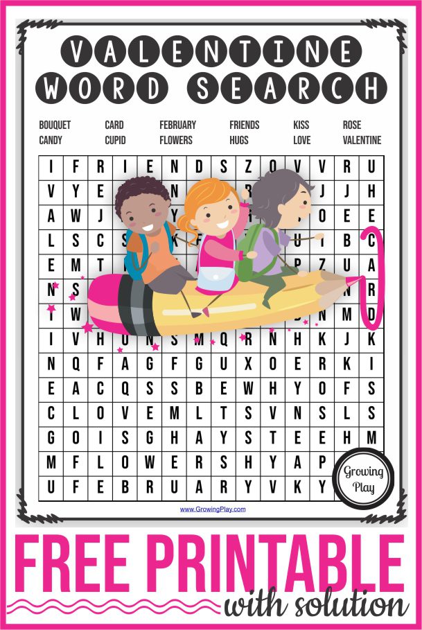 Are you looking for a valentine word search printable?  Check out this FREE puzzle that you can download at the end of this post.