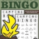 The Camping Bingo PDF printable game is so much fun for your camping theme classroom, summer camp bingo or anytime for your whole class or a large group.