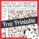 Did you know that March 23rd is National Puppy Day? Here is a fun way to celebrate this day with a free look and find puzzle you can download at the bottom of the post.