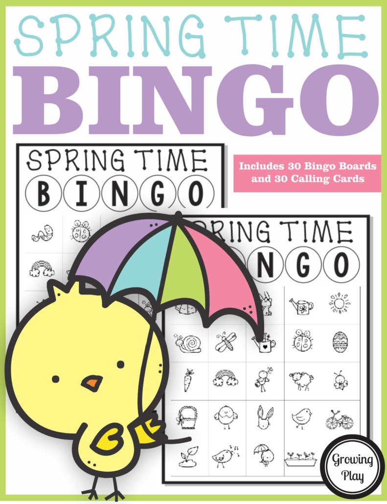 Spring Bingo Classroom Set