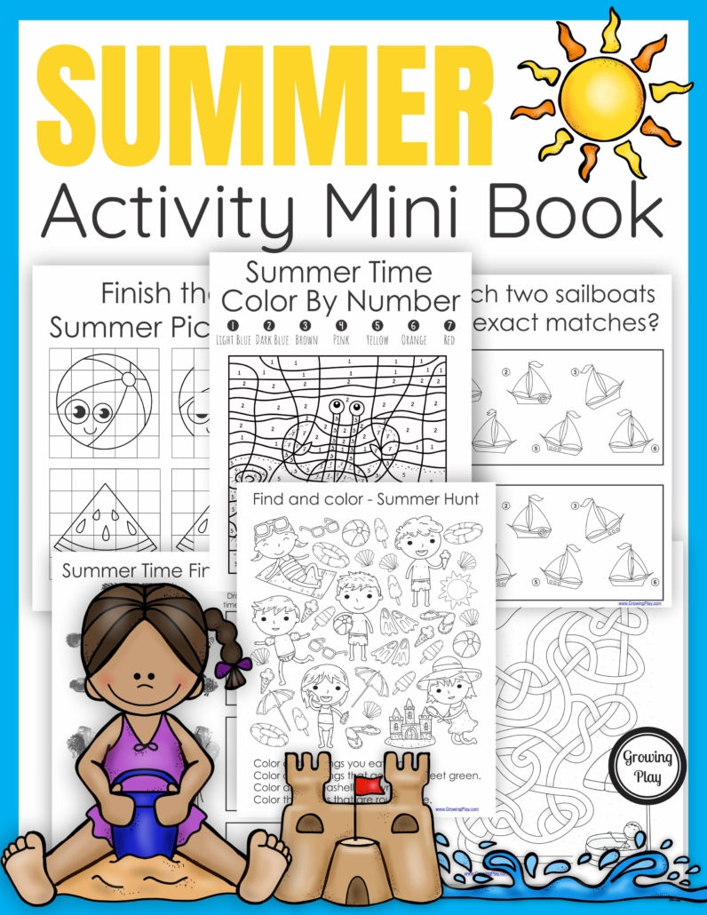 Summer Puzzle Book