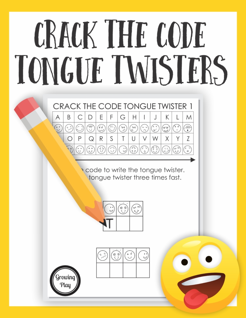 Tongue Twisters for Kids PDF Puzzle Pack