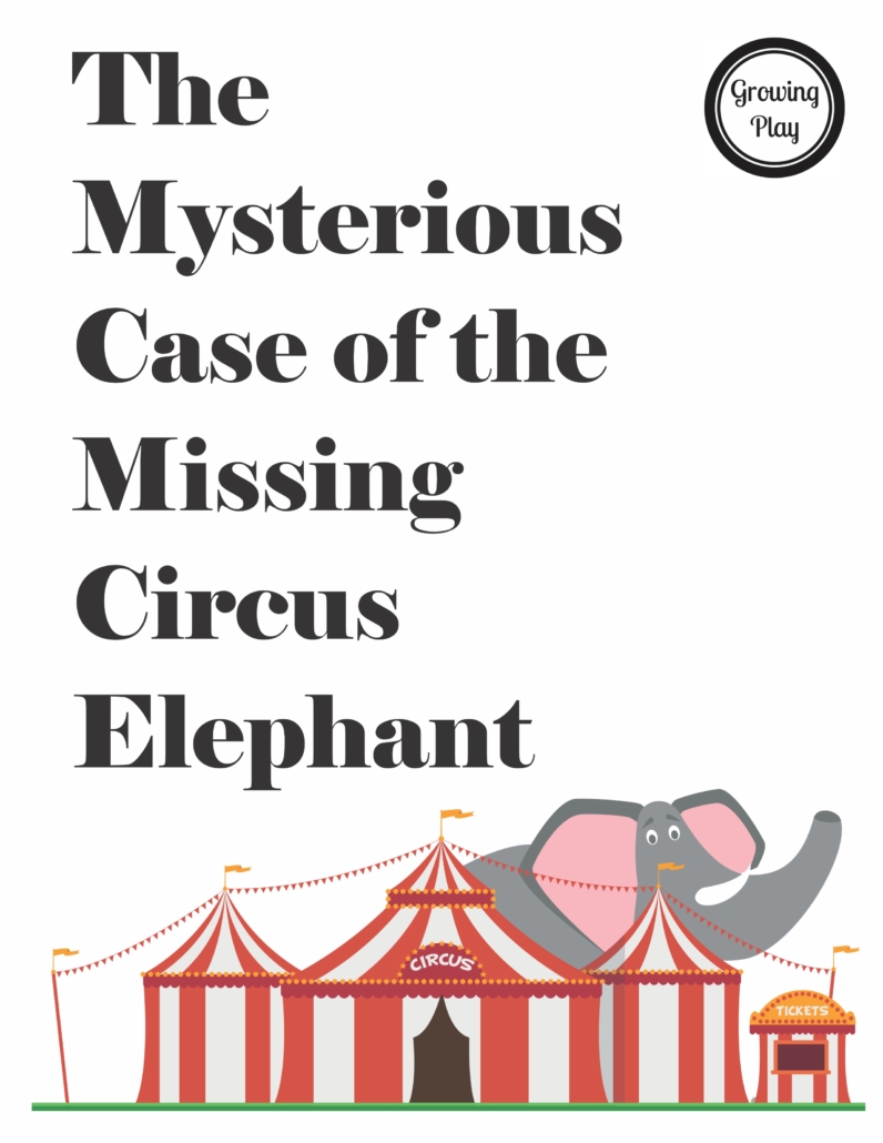 Circus Worksheets Mystery Puzzle