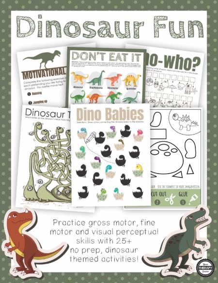 Are you in search of dinosaur puzzles and games for kids?  This Dinosaur Fun packet includes 25 no prep, puzzles, games, mazes, and activities to print and play.