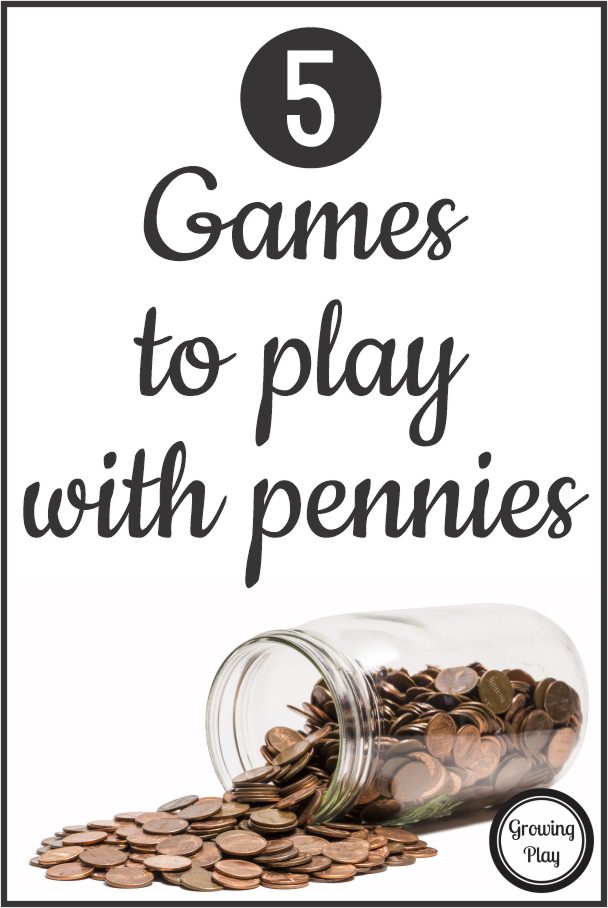 Do you have a jar of pennies at home? If yes, did you know that you can use them to play some penny games?