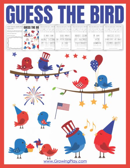 This Bird Cryptogram for Kids game will have your students deciphering the 5 clues to figure out the mystery bird! Perfect for patriotic holidays!