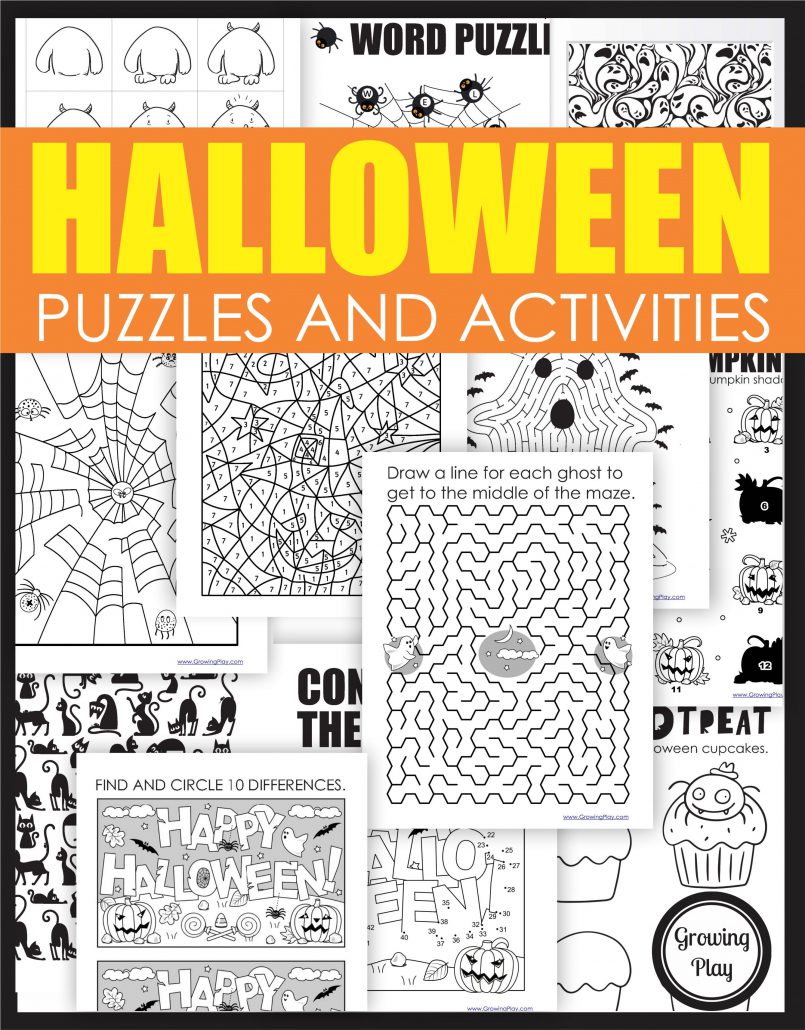 Halloween Activity Packet PDF