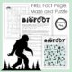 Here are some bigfoot facts for kids to help them learn more about this legendary creature. Download free puzzle pages too!