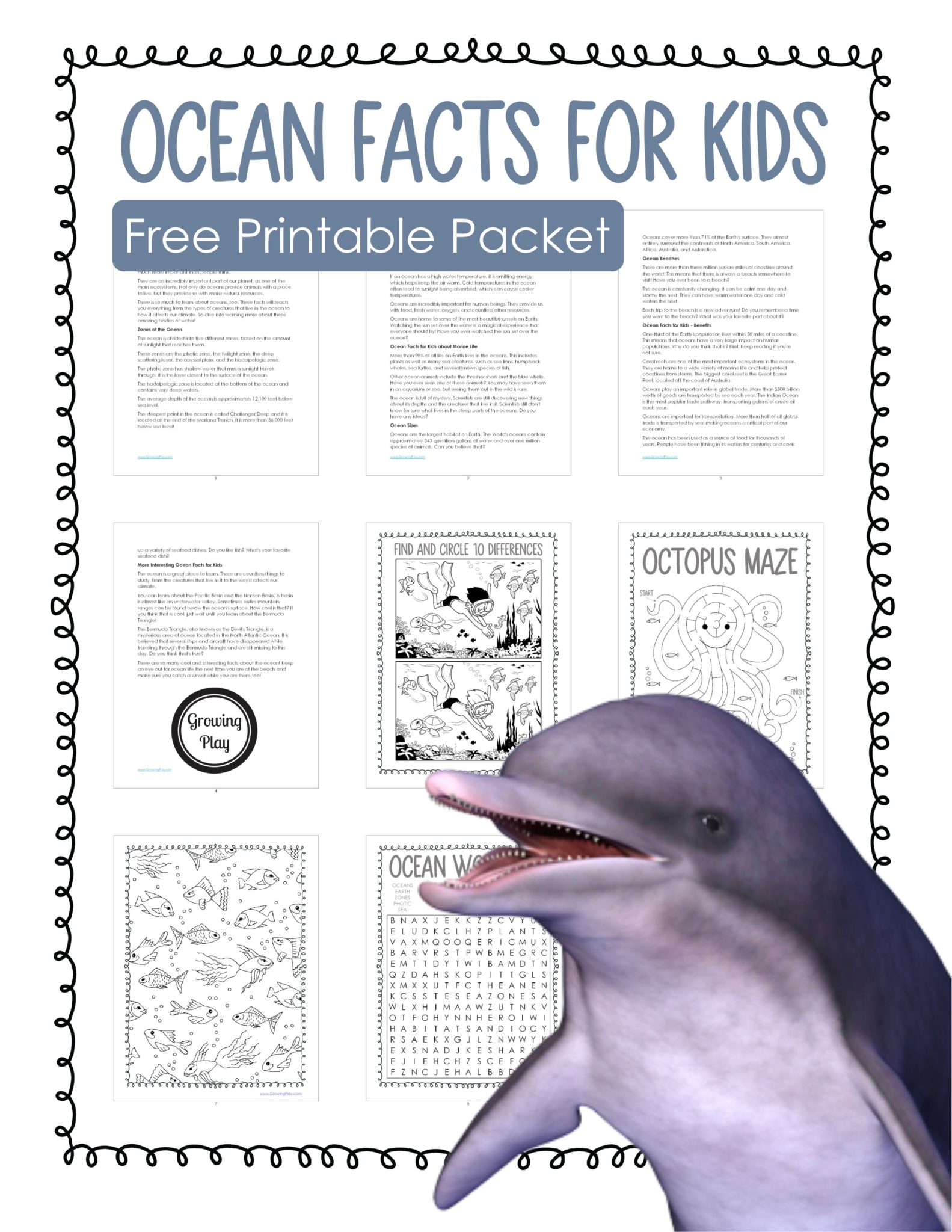 Dive in the deep, blue sea with these fast and fun ocean facts for kids. Learn about marine life, water sources, and more!