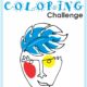 Check out this Abstract Faces Coloring Challenge. Can you draw the abstract face using only ONE continuous line?