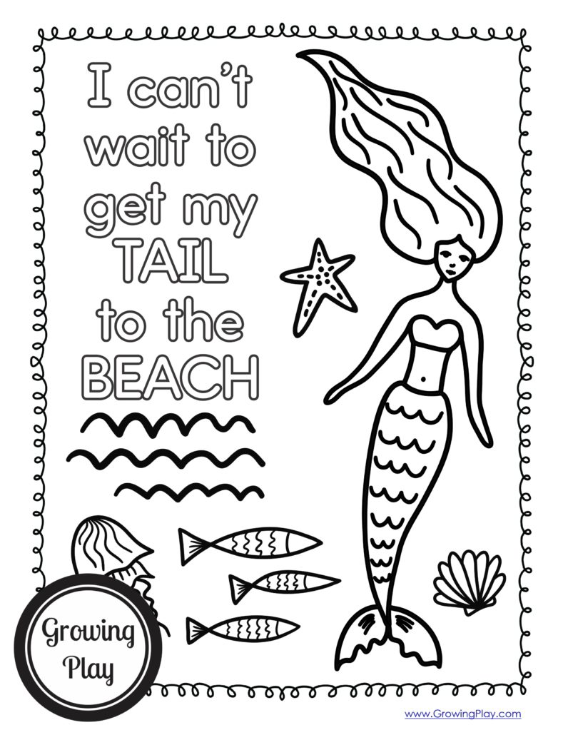 From their beautiful, shiny hair to their glistening tails learn mermaid facts for kids and decide if you believe in them. Free printables!