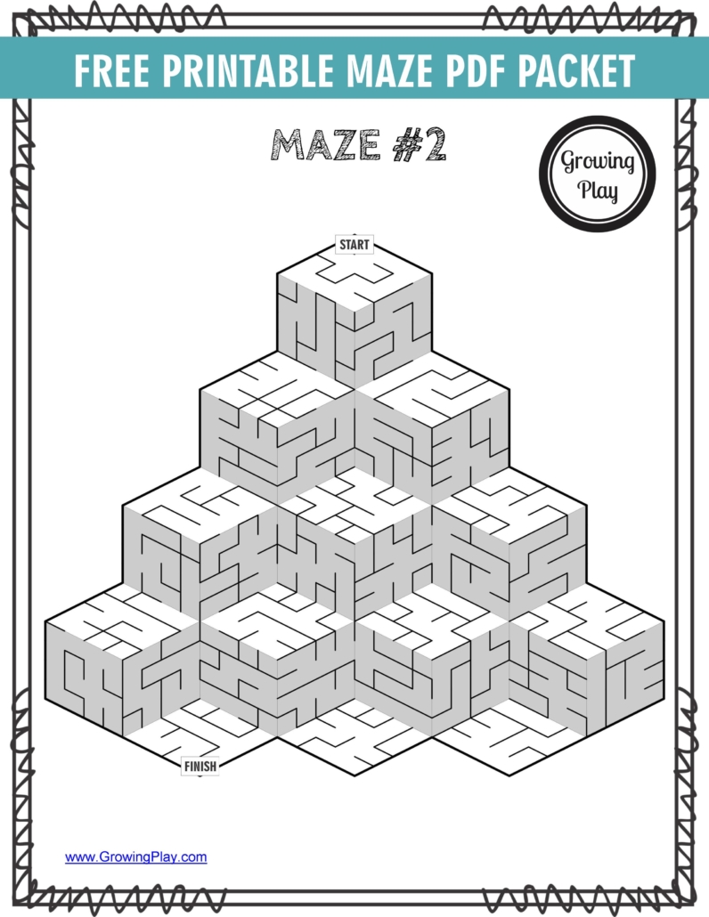 Printable mazes PDF free